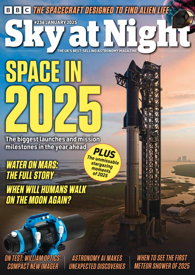 BBC-Sky-at-Night January 01, 2025 Issue Cover