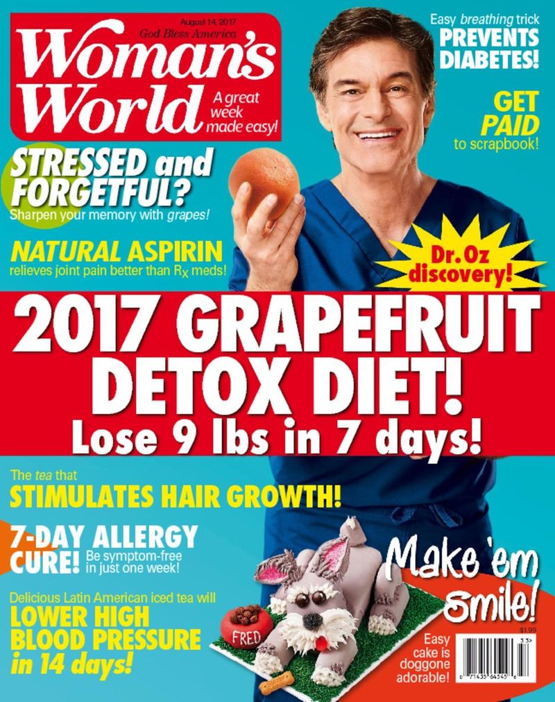 Womans-World August 14, 2017 Issue Cover