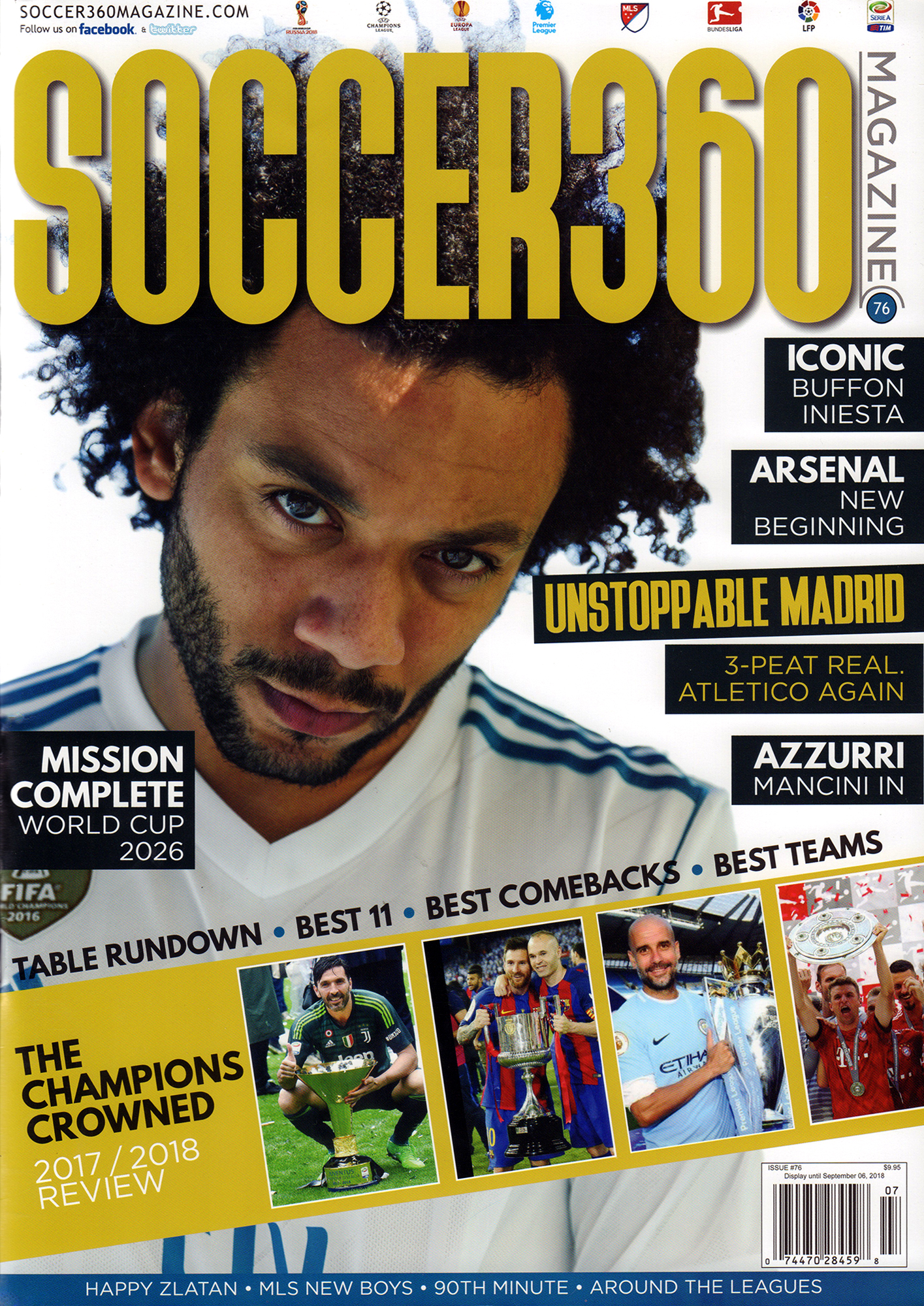 Soccer-360 July 01, 2018 Issue Cover