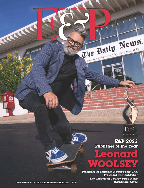 Editor-and-Publisher November 01, 2023 Issue Cover