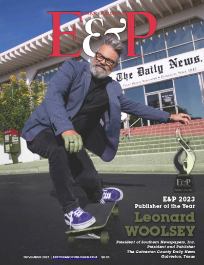 Editor & Publisher November 01, 2023 Issue Cover