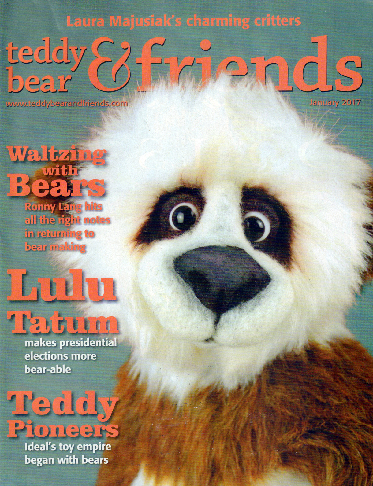 Teddy-Bear-Times-and-Friends January 01, 2017 Issue Cover