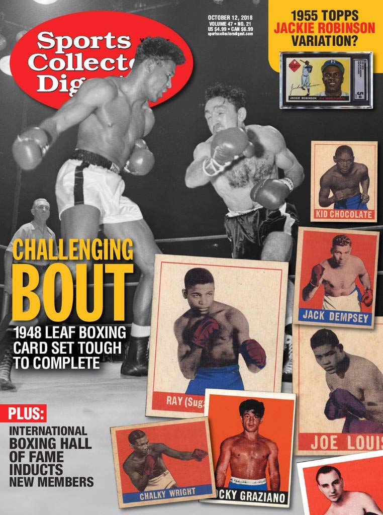 Sports-Collectors-Digest October 12, 2018 Issue Cover