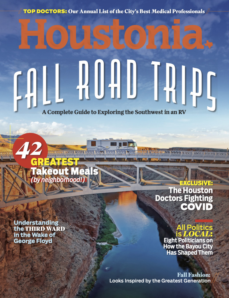 Houstonia September 01, 2020 Issue Cover