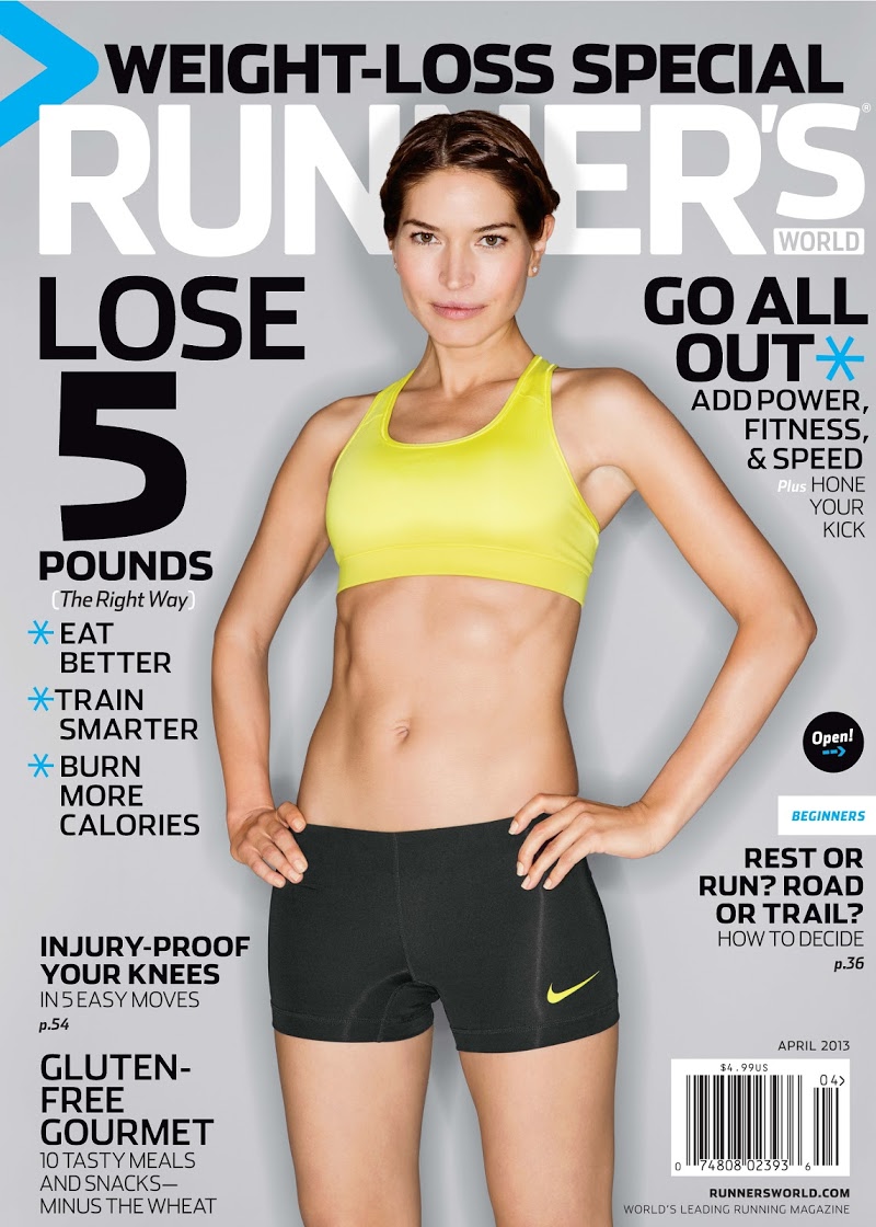 Runners-World April 01, 2013 Issue Cover