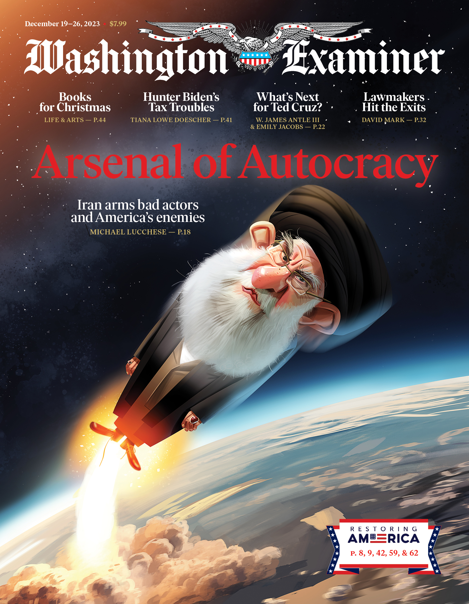 Washington-Examiner December 19, 2023 Issue Cover