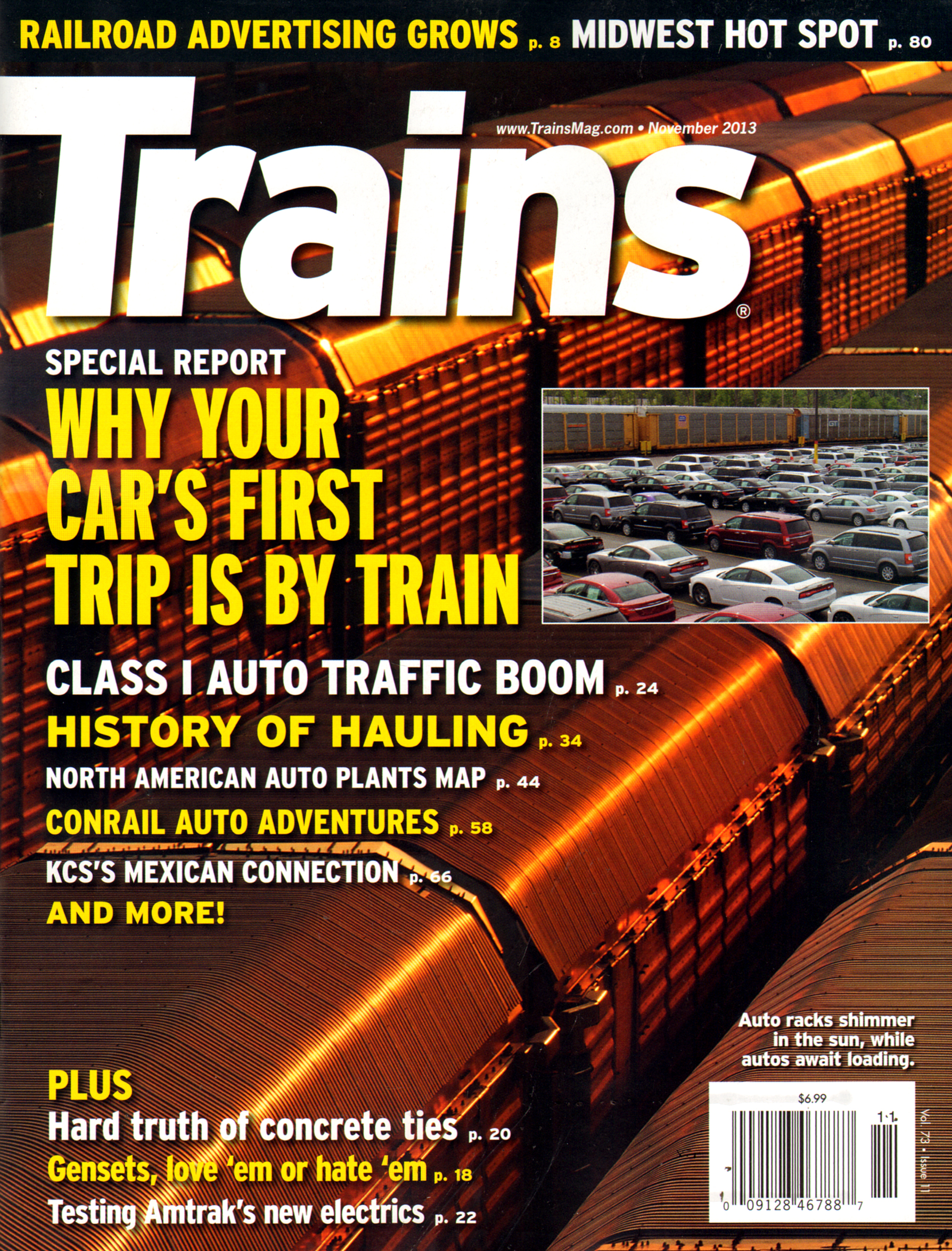 Trains November 01, 2013 Issue Cover