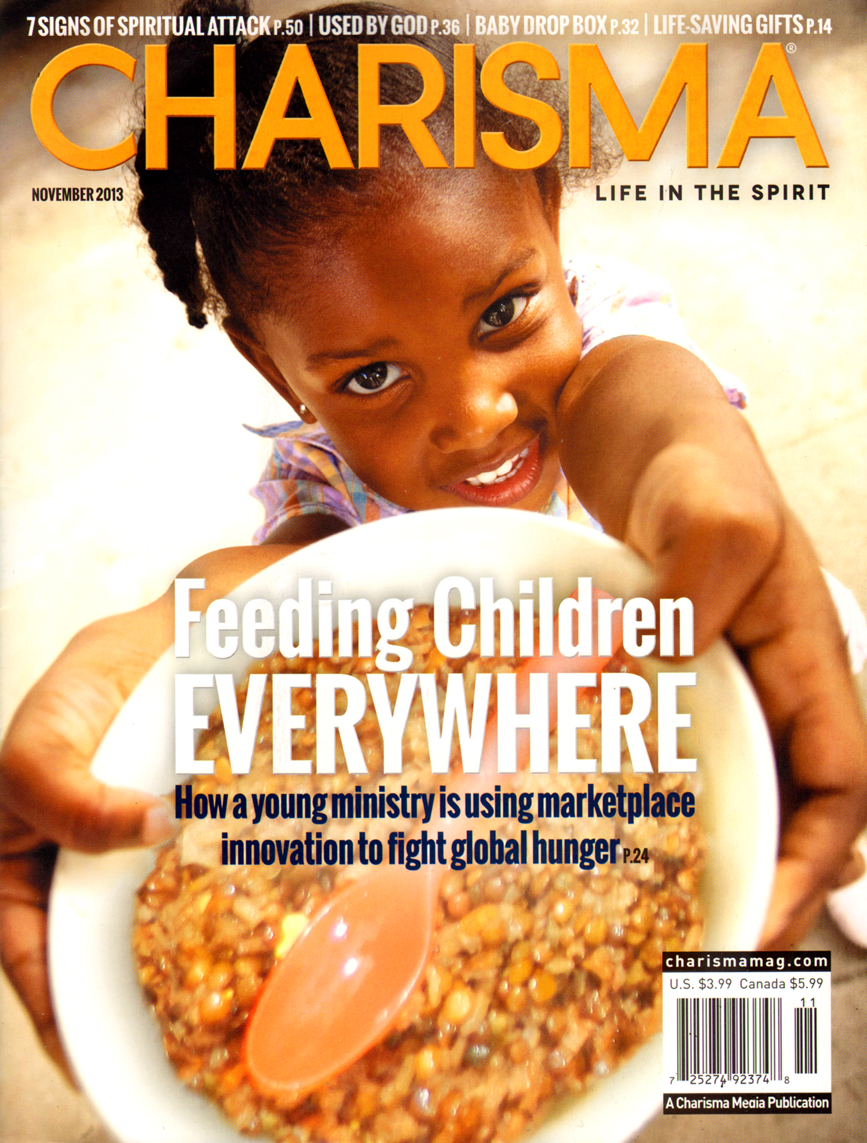 Charisma November 01, 2013 Issue Cover