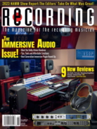 Recording-Magazine June 01, 2023 Issue Cover