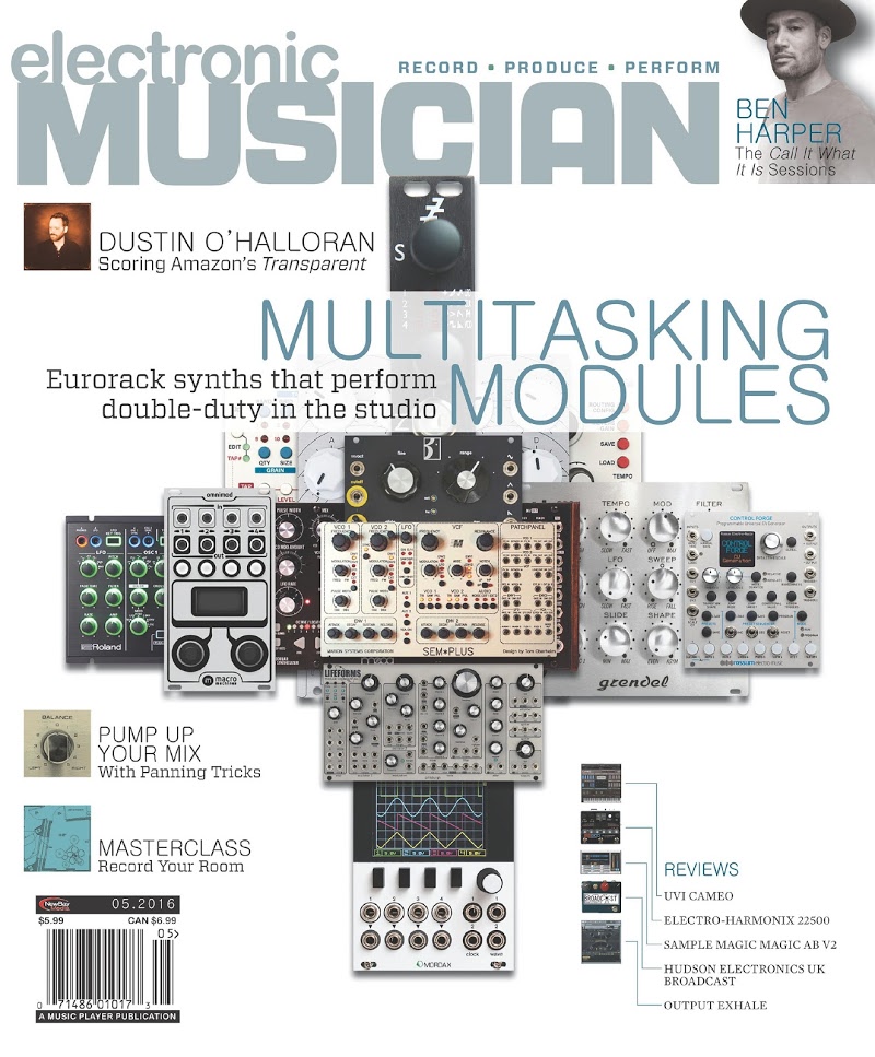 Electronic-Musician May 01, 2016 Issue Cover