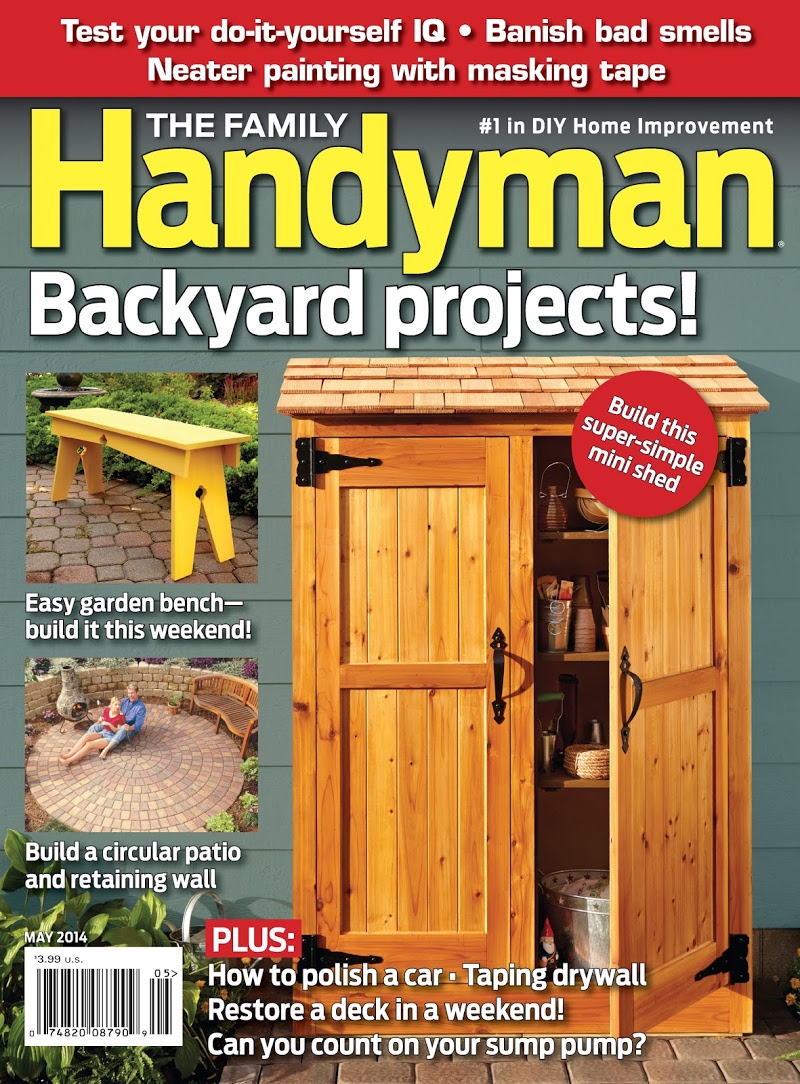 The-Family-Handyman May 01, 2014 Issue Cover