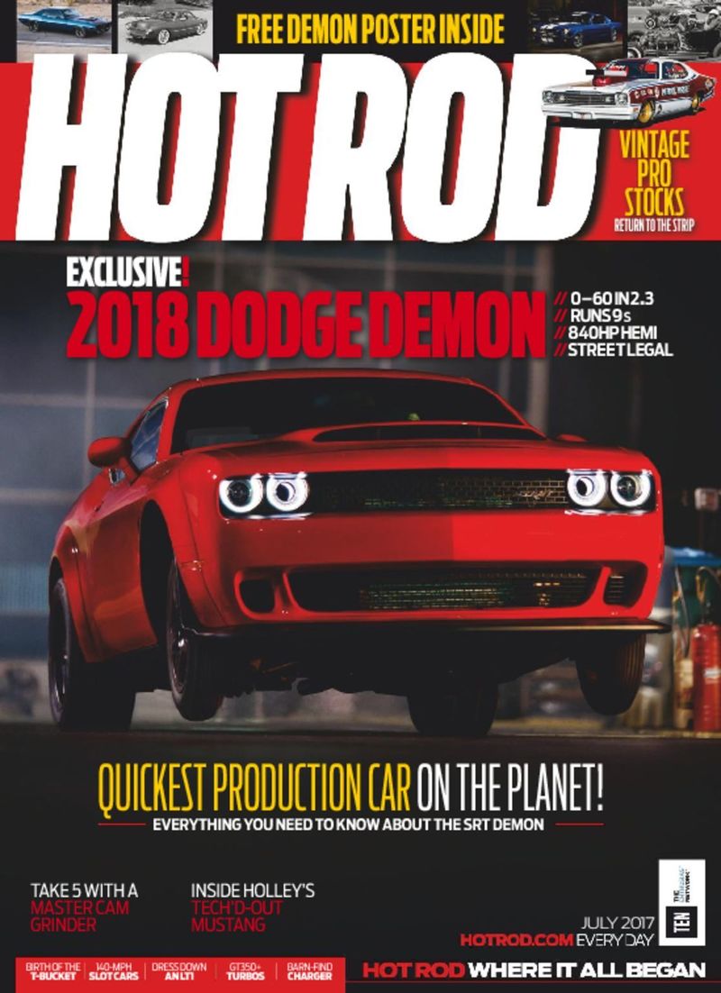 Hot-Rod July 01, 2017 Issue Cover