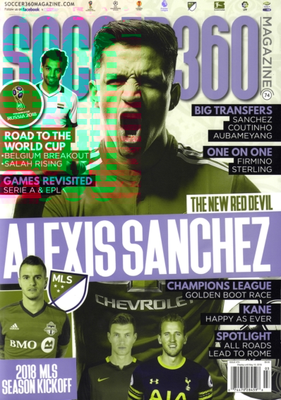 Soccer 360 May 01, 2018 Issue Cover