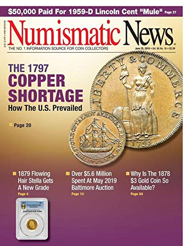 Numismatic-News June 25, 2019 Issue Cover