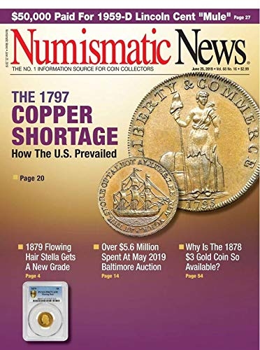 Numismatic News June 25, 2019 Issue Cover