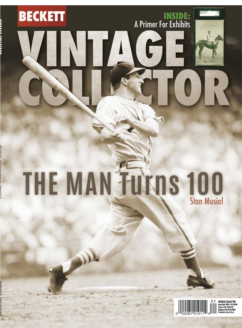 Beckett-Vintage-Collector August 01, 2020 Issue Cover