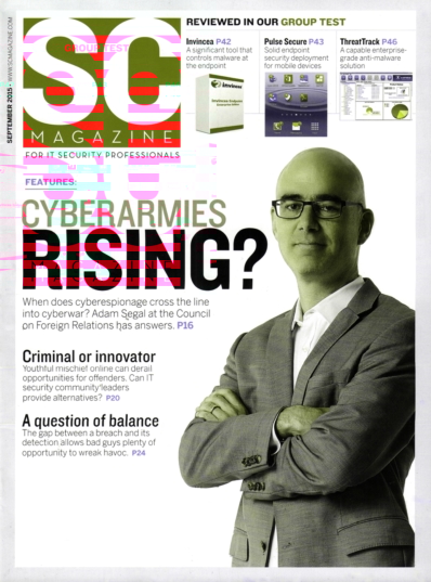 SC Magazine - U.S. edition September 01, 2015 Issue Cover