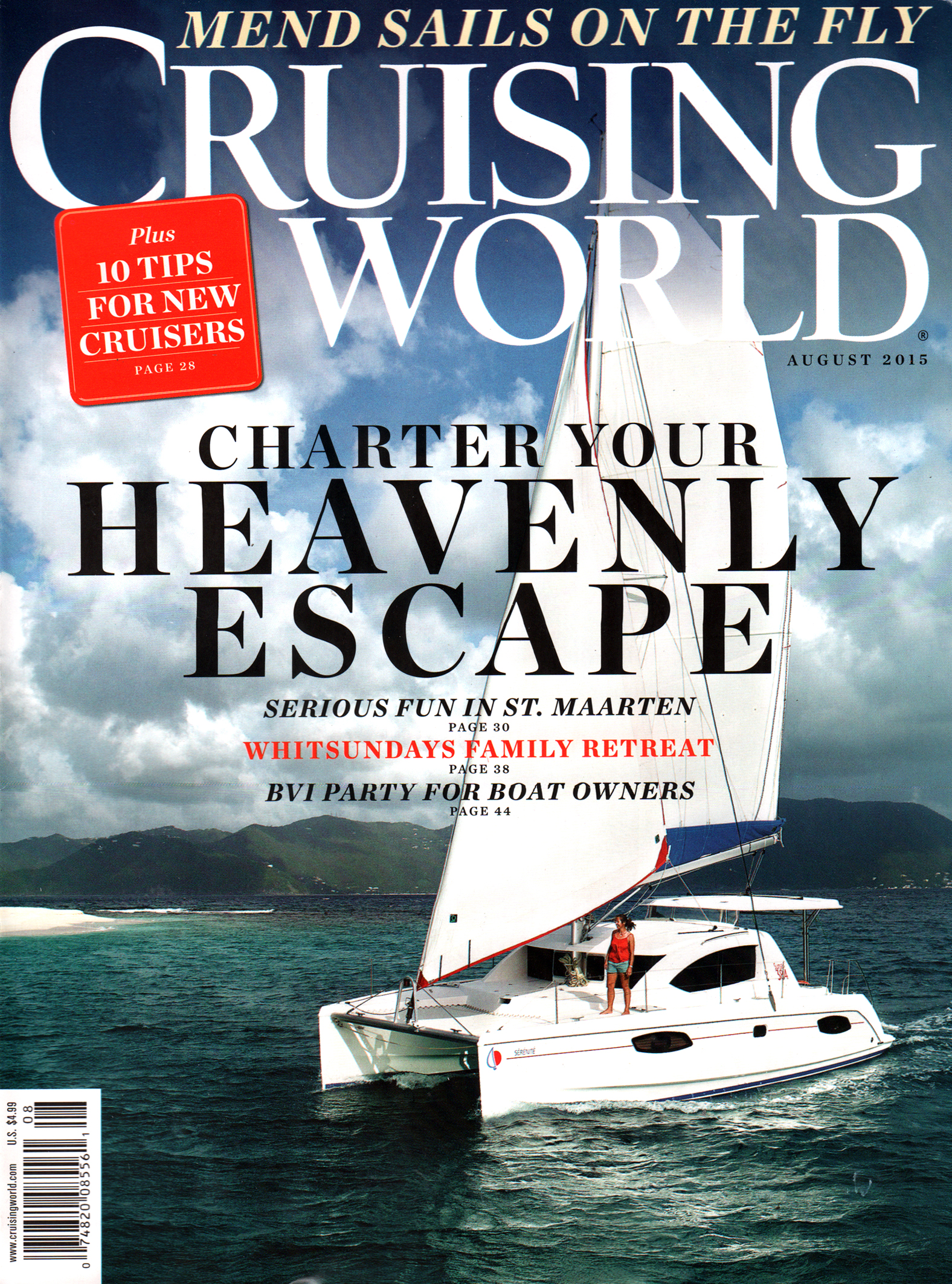 Cruising-World August 01, 2015 Issue Cover