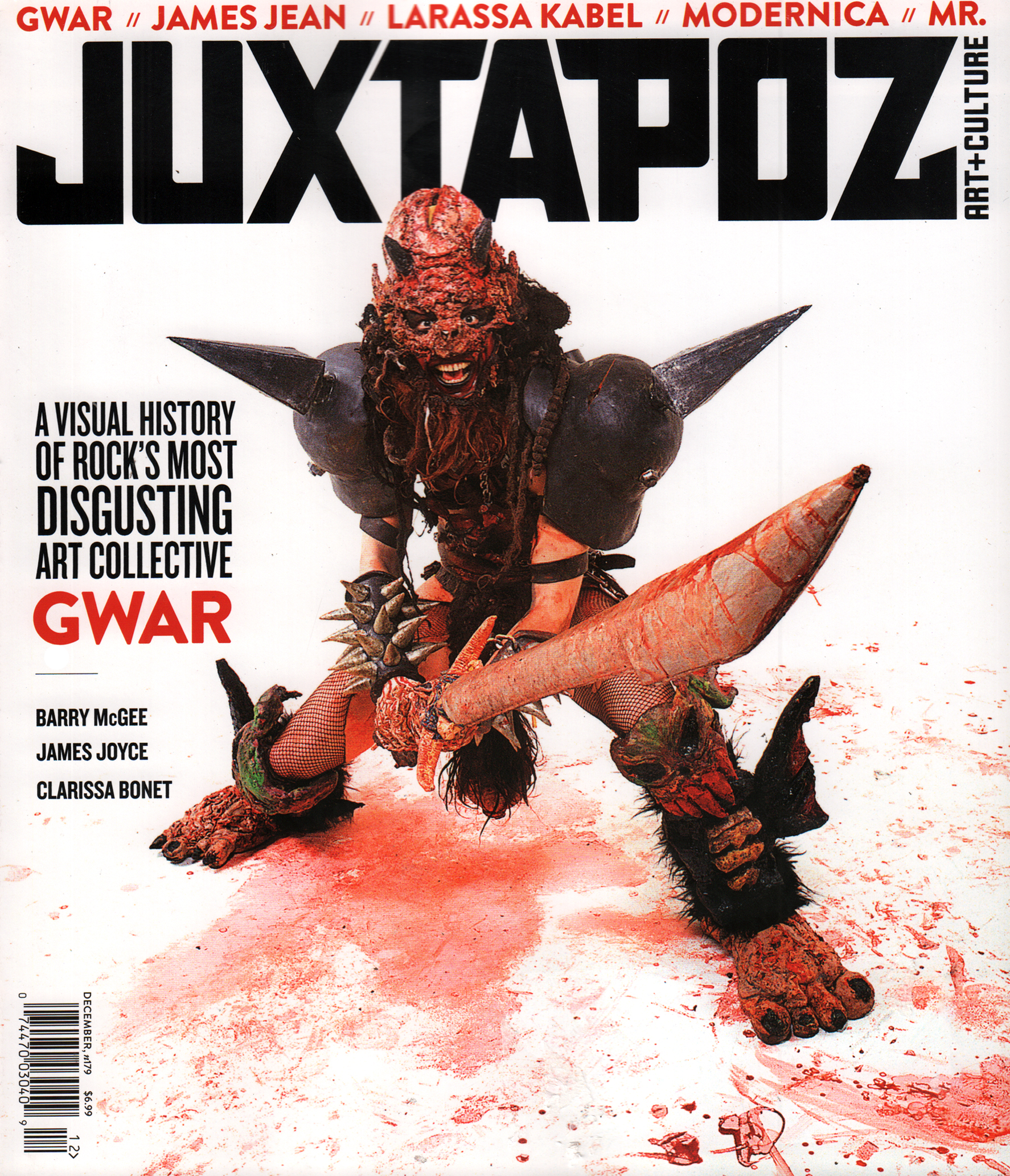 Juxtapoz December 01, 2015 Issue Cover