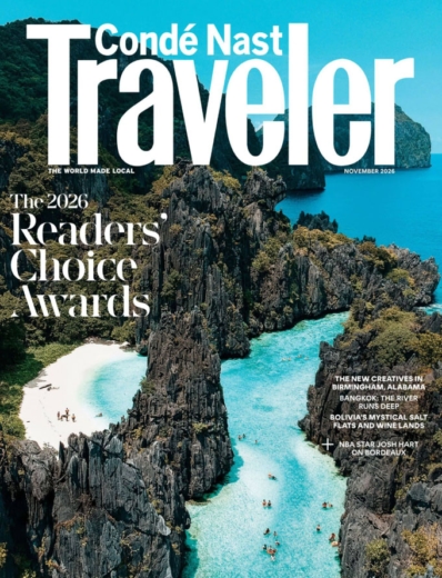 Condé Nast Traveler November 01, 2026 Issue Cover