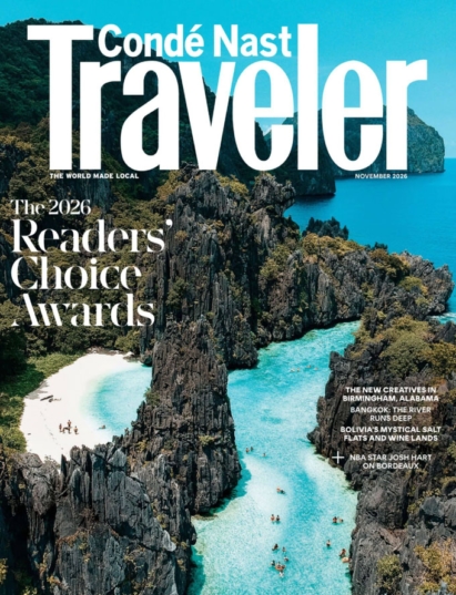 Condé Nast Traveler November 01, 2026 Issue Cover