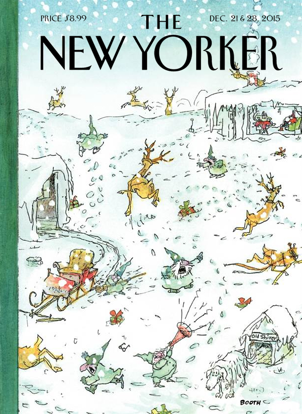 The-New-Yorker December 21, 2015 Issue Cover