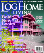 Log-and-Timber-Home-Living April 01, 2013 Issue Cover