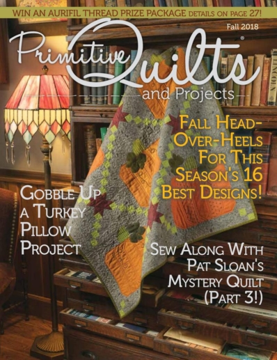 Primitive Quilts & Projects September 01, 2018 Issue Cover