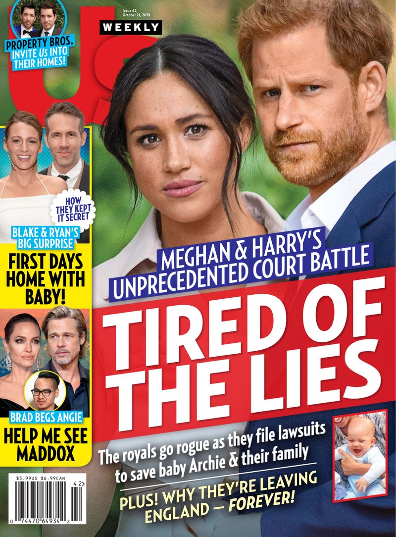 Us-Weekly October 21, 2019 Issue Cover
