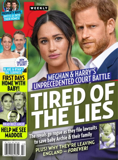 Us Weekly October 21, 2019 Issue Cover