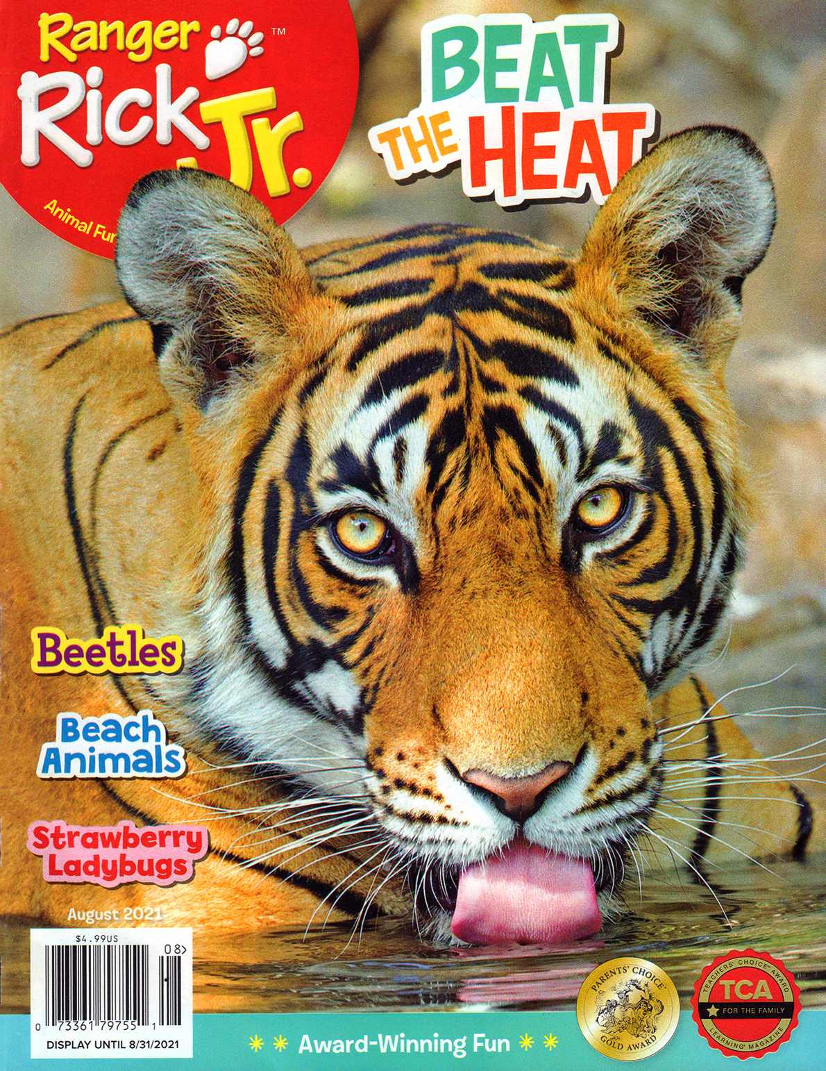 Ranger-Rick-Jr August 01, 2021 Issue Cover