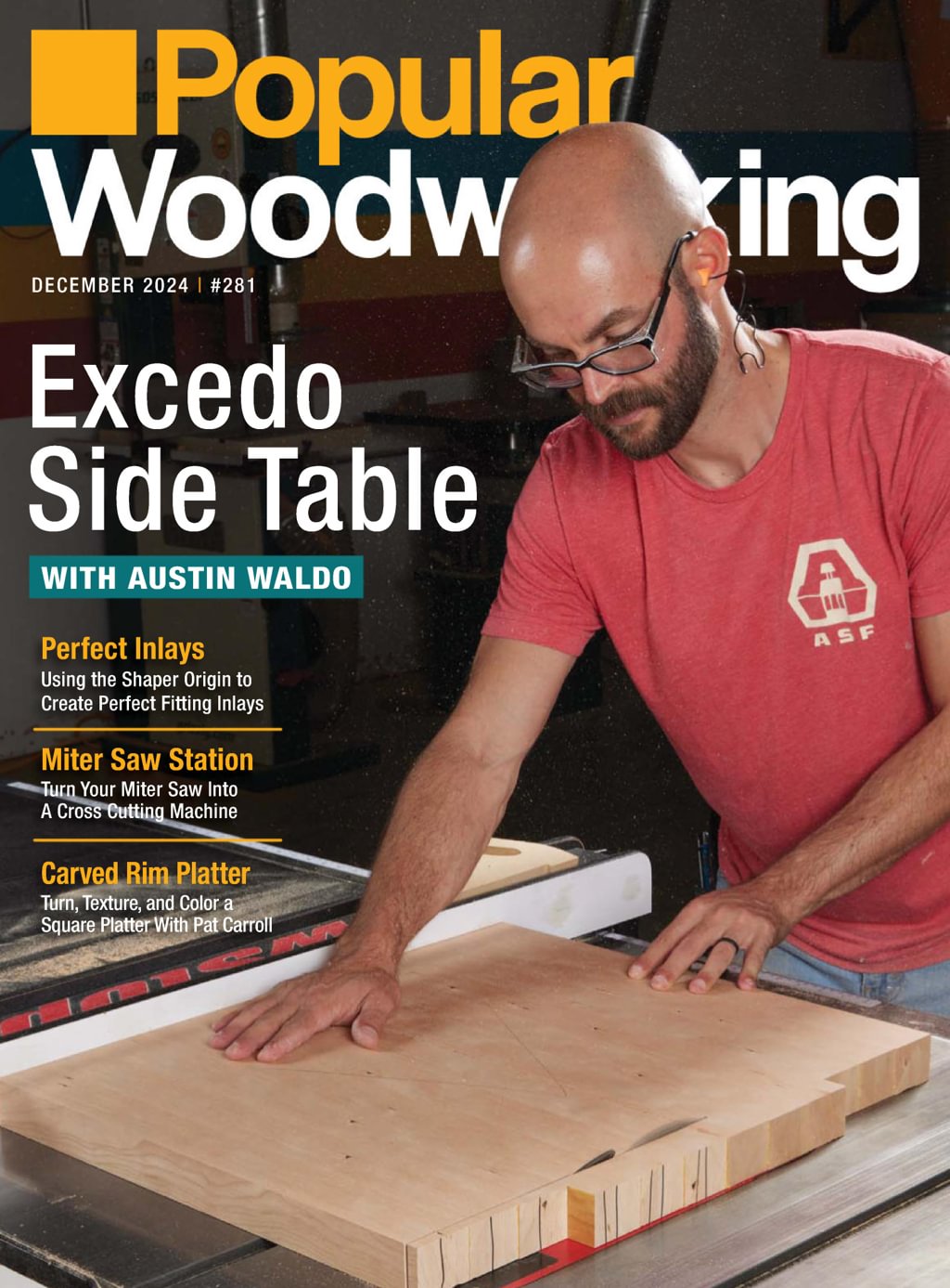 Popular-Woodworking December 01, 2024 Issue Cover