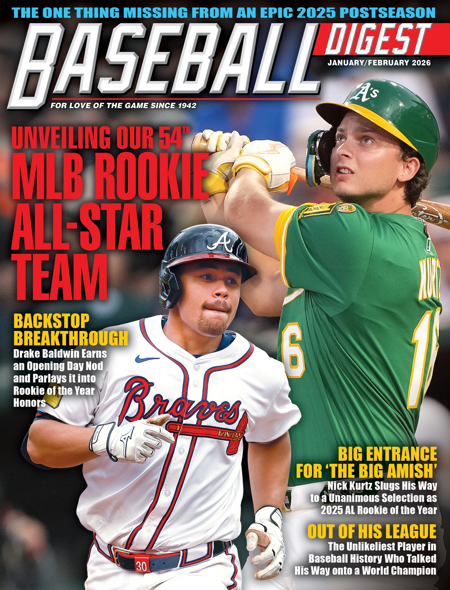 Baseball Digest January 01, 2026 Issue Cover