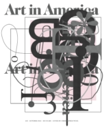 Art-in-America October 01, 2013 Issue Cover