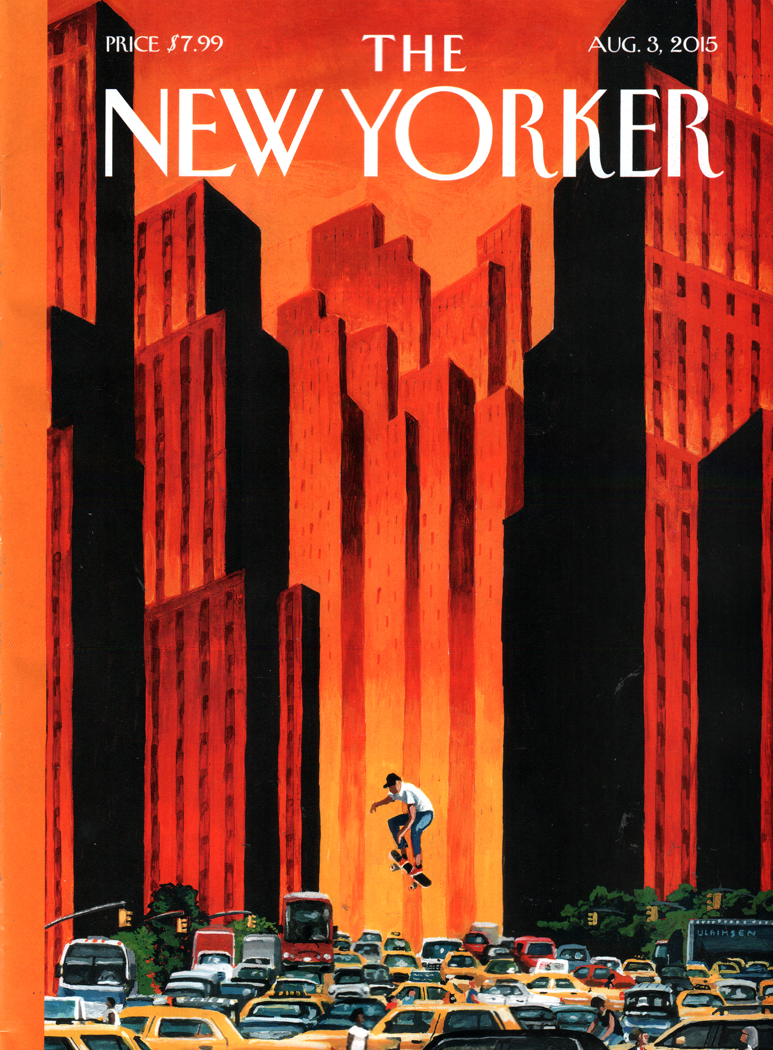 The-New-Yorker August 03, 2015 Issue Cover