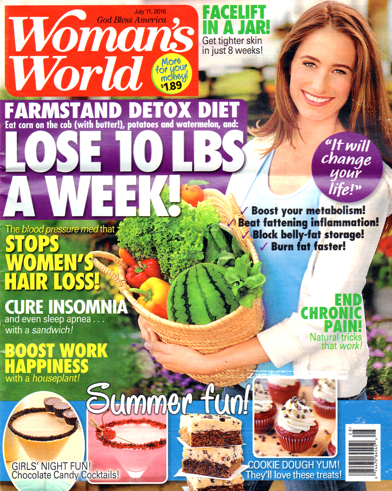 Womans-World July 11, 2016 Issue Cover
