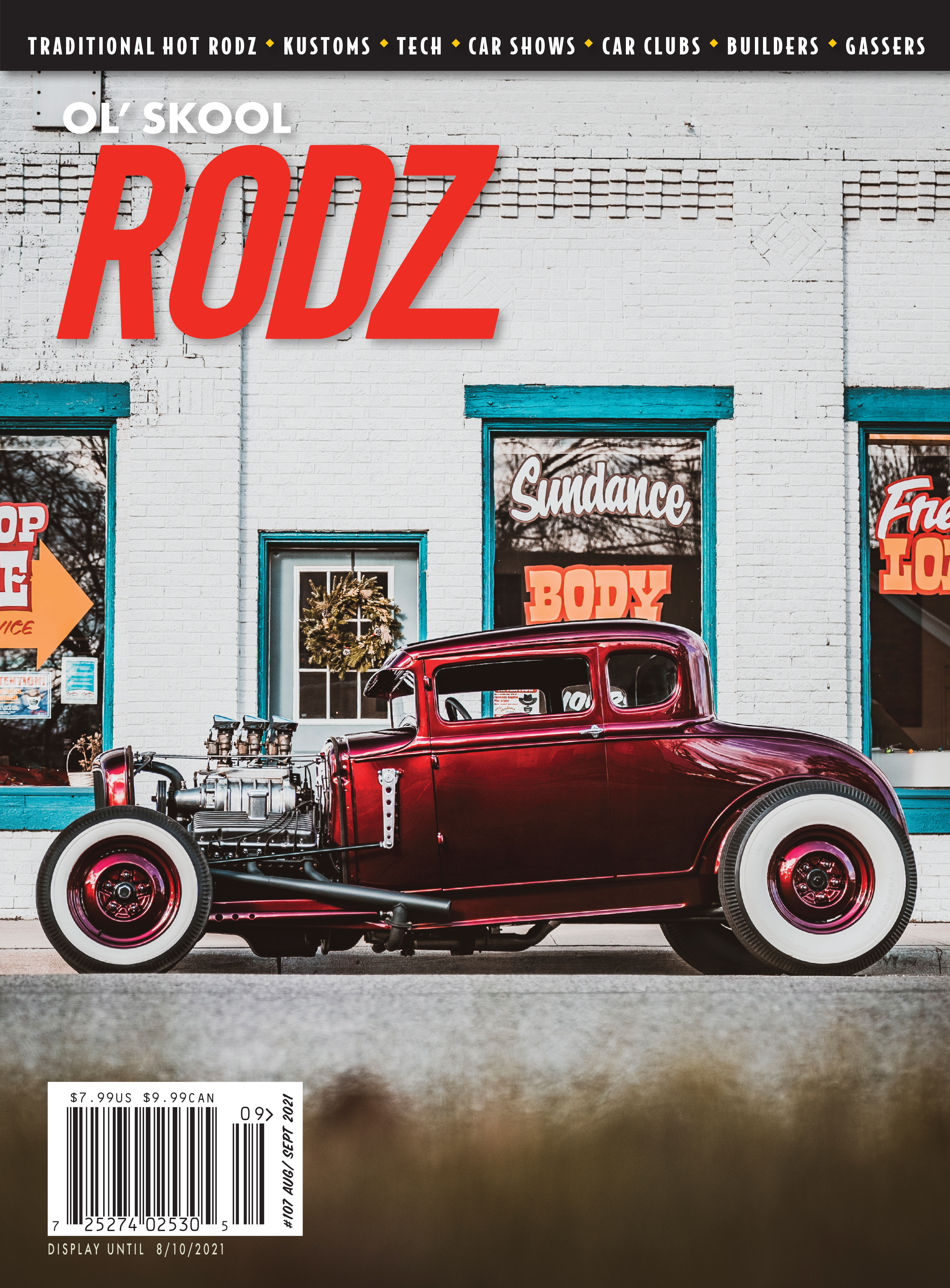 Ol-Skool-Rodz August 01, 2021 Issue Cover