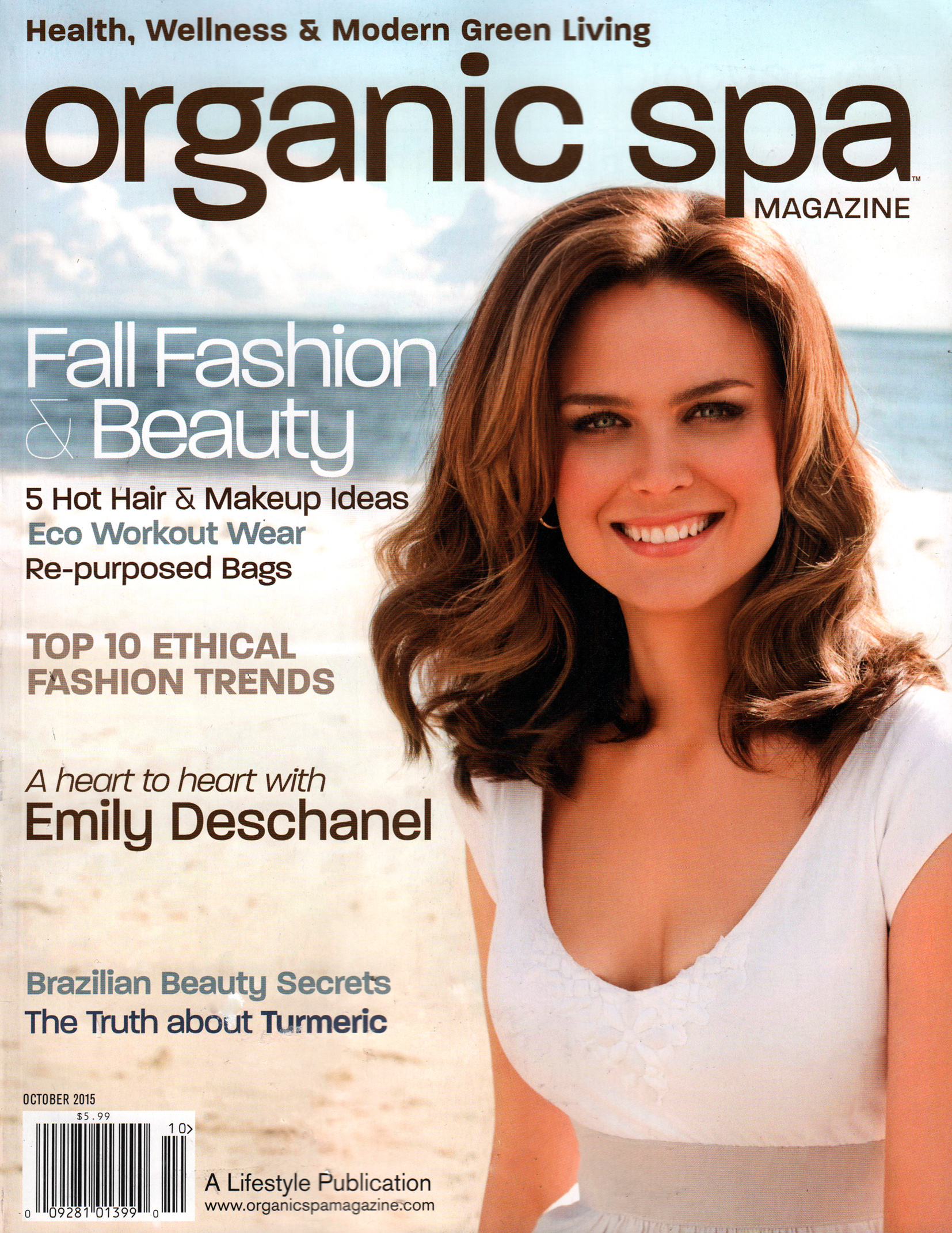Organic-Spa October 01, 2015 Issue Cover