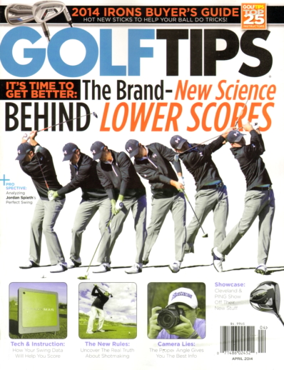 Golf Tips April 01, 2014 Issue Cover