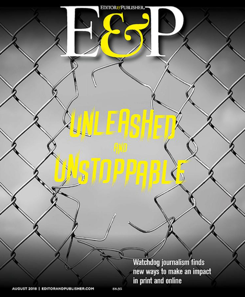 Editor-and-Publisher August 01, 2018 Issue Cover