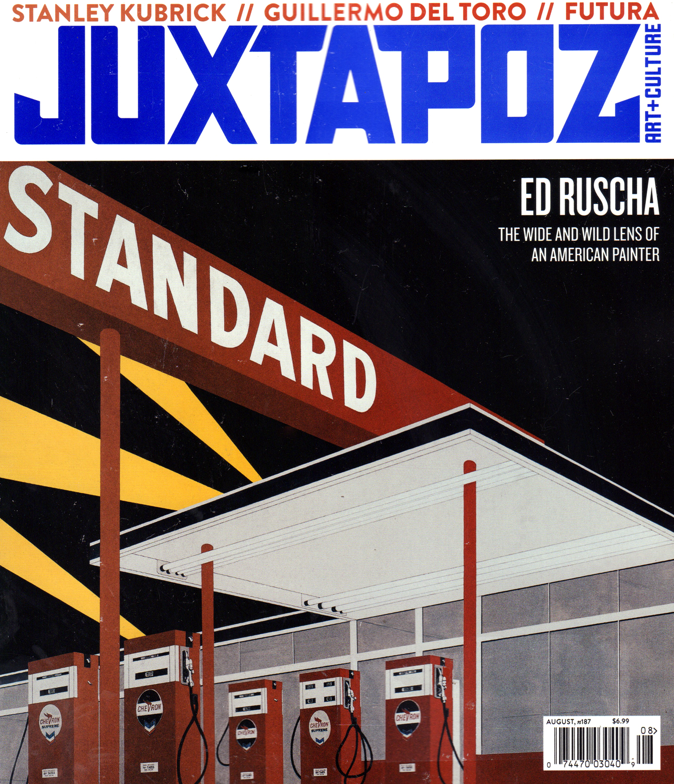 Juxtapoz August 01, 2016 Issue Cover