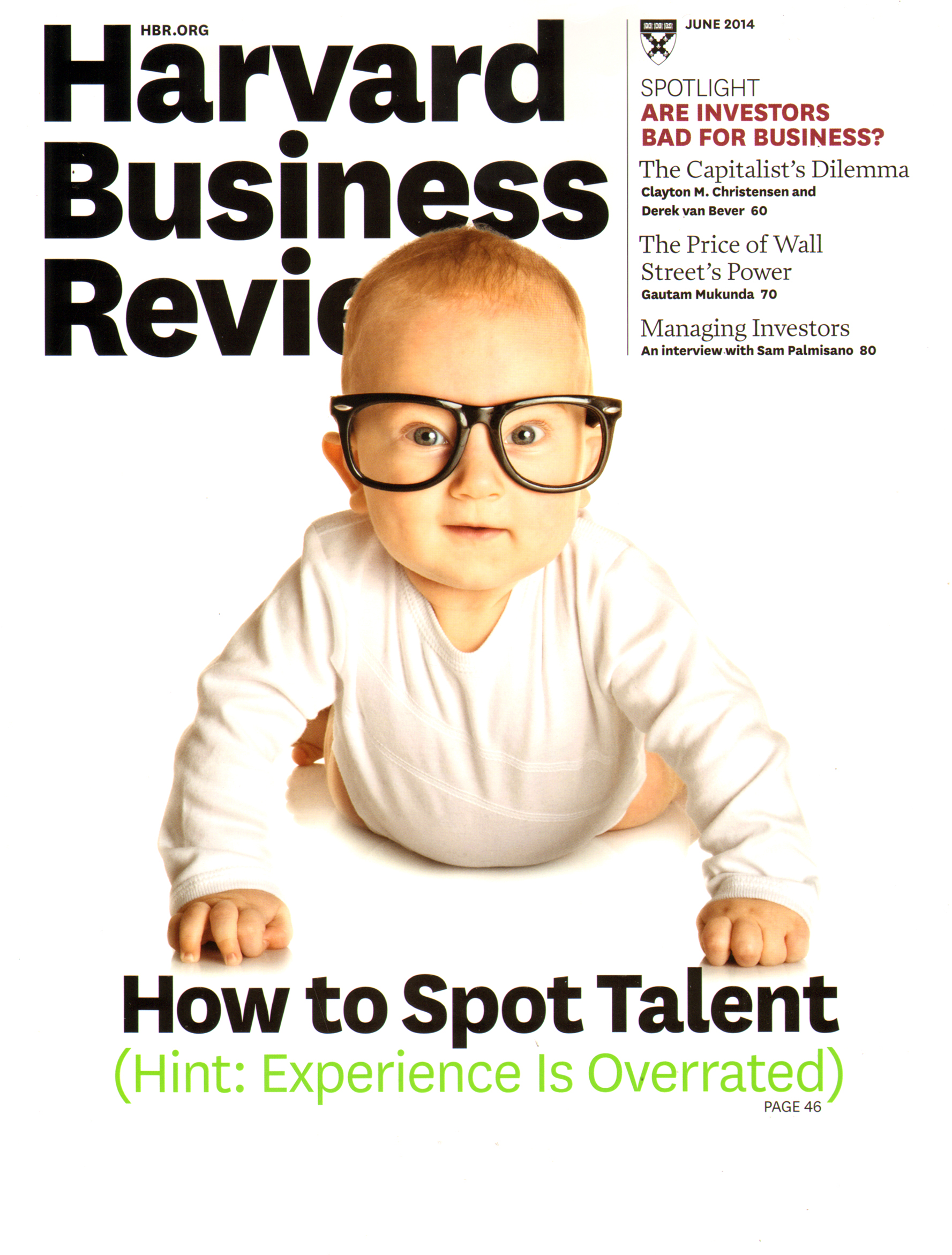 Harvard-Business-Review June 01, 2014 Issue Cover
