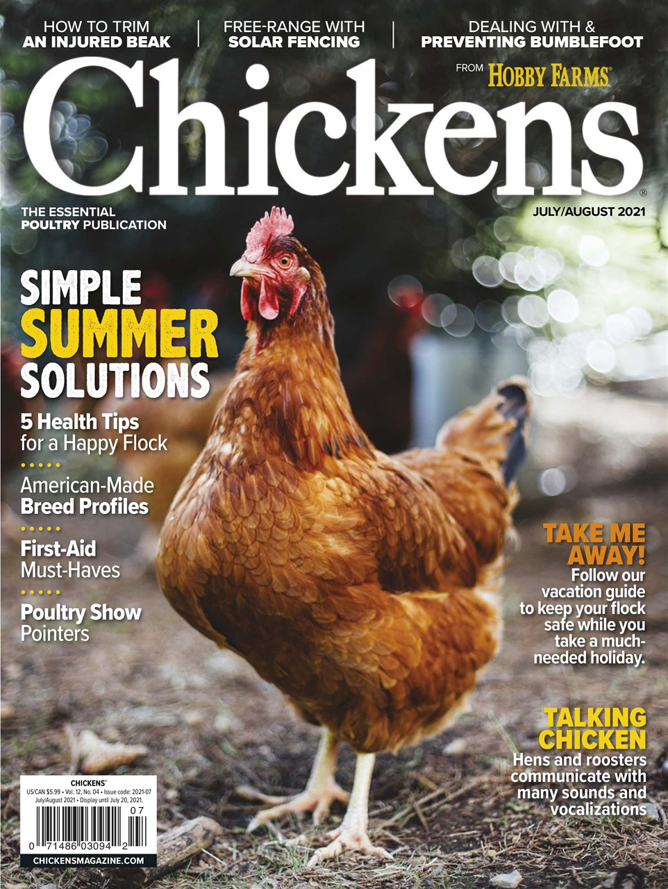 Chickens July 01, 2021 Issue Cover