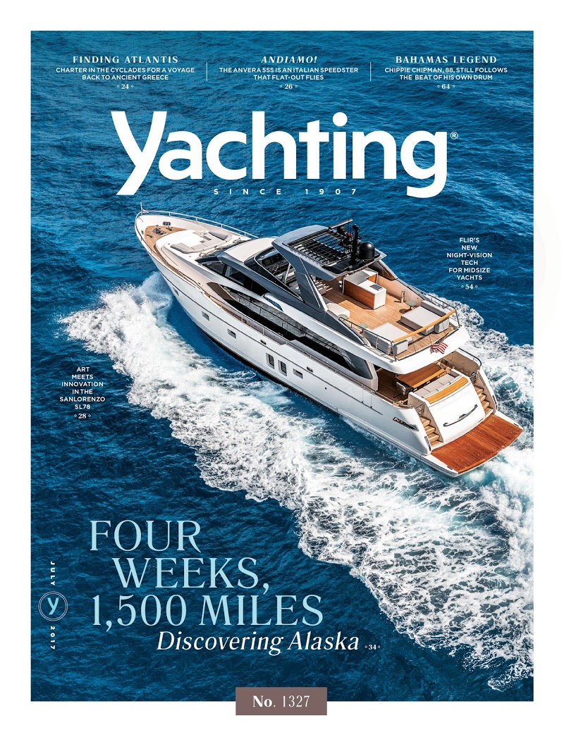 yachting July 01, 2017 Issue Cover