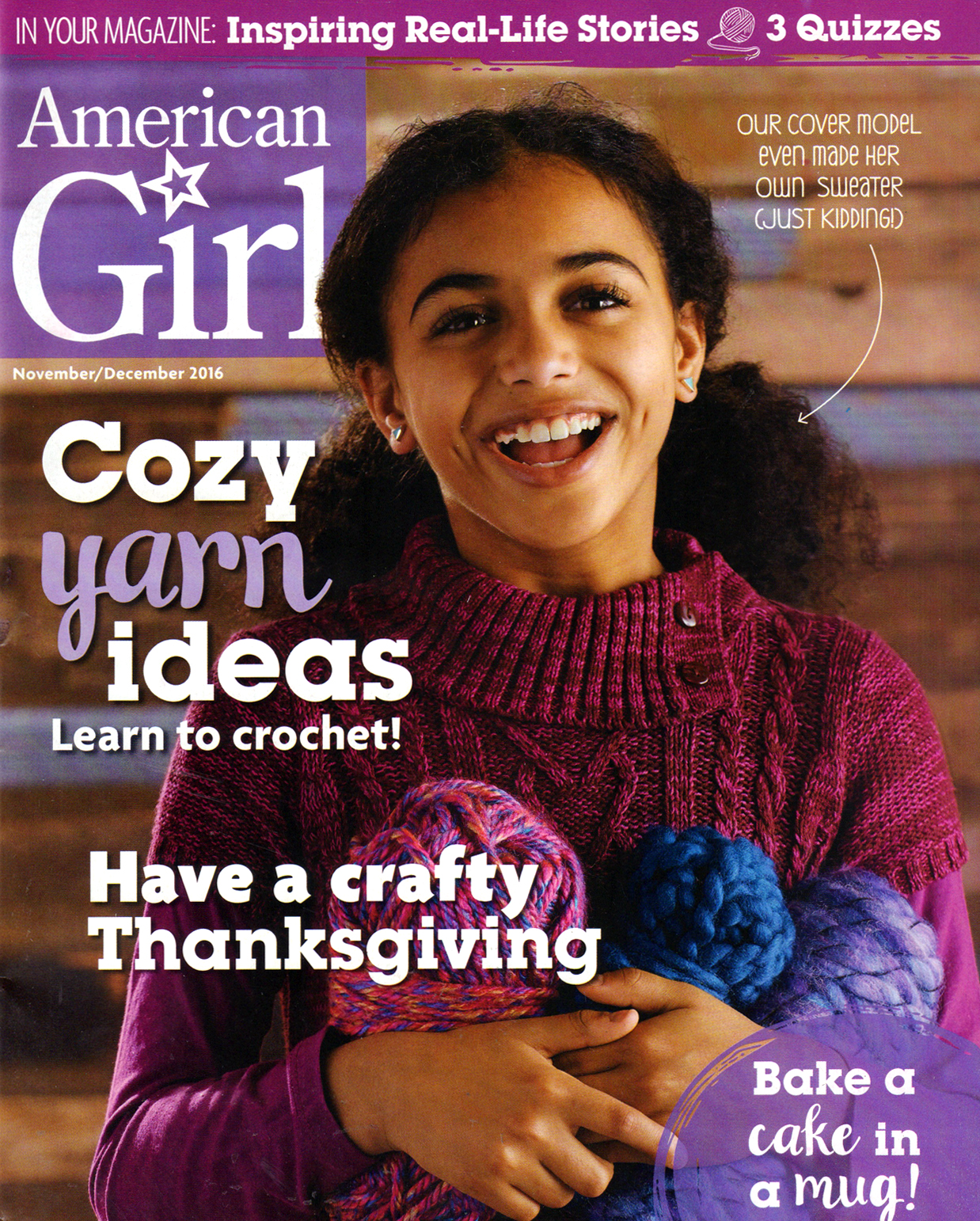 American-Girl November 01, 2016 Issue Cover