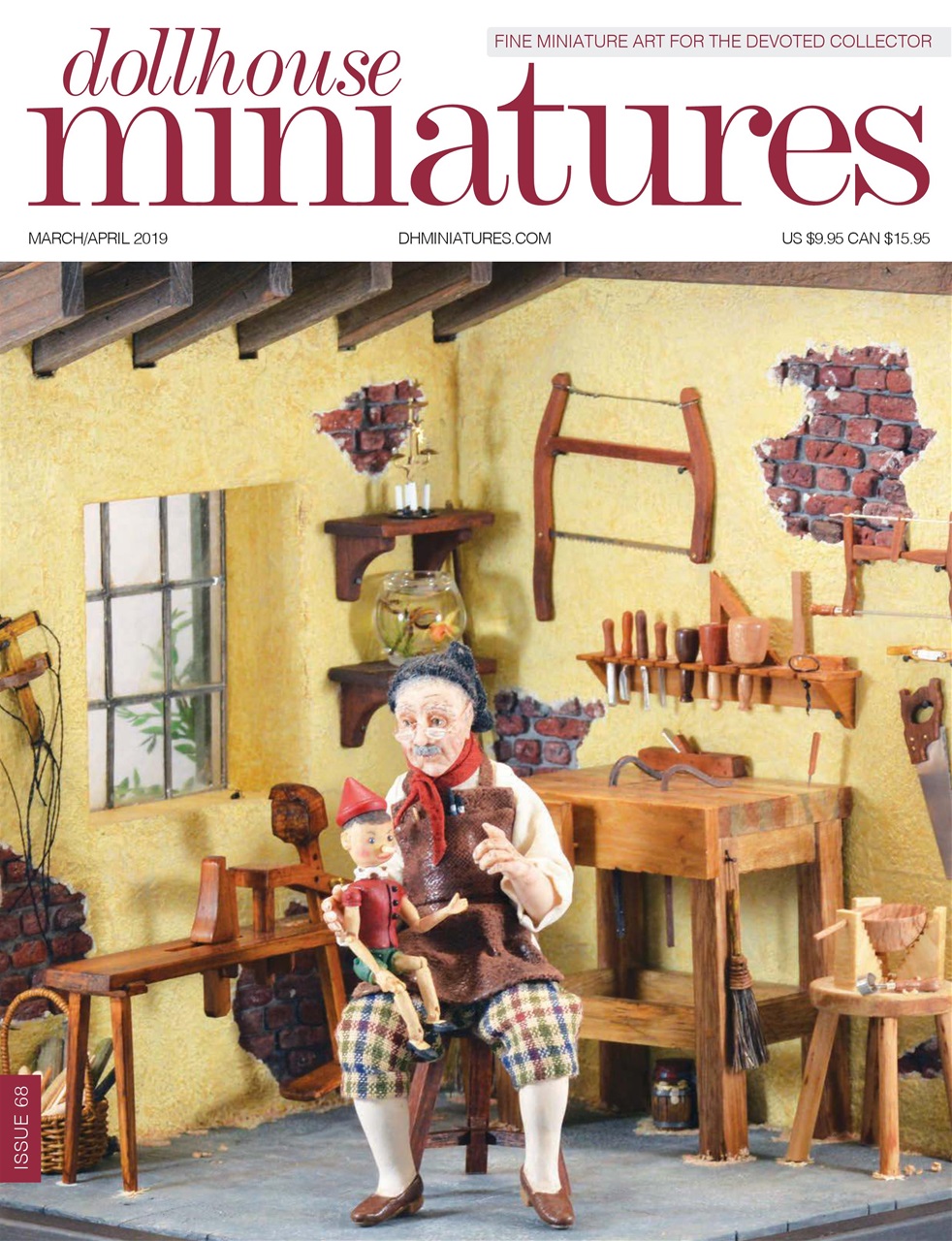 Dollhouse-Miniatures March 01, 2019 Issue Cover