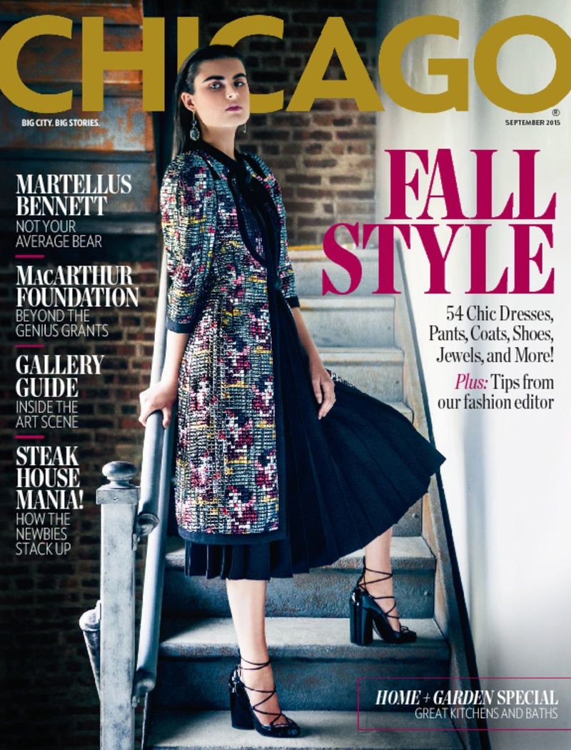 Chicago-Magazine September 01, 2015 Issue Cover
