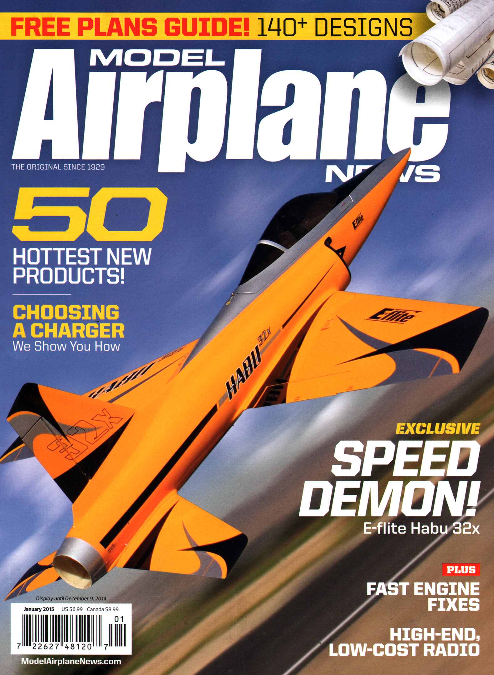 Model-Airplane-News January 01, 2015 Issue Cover
