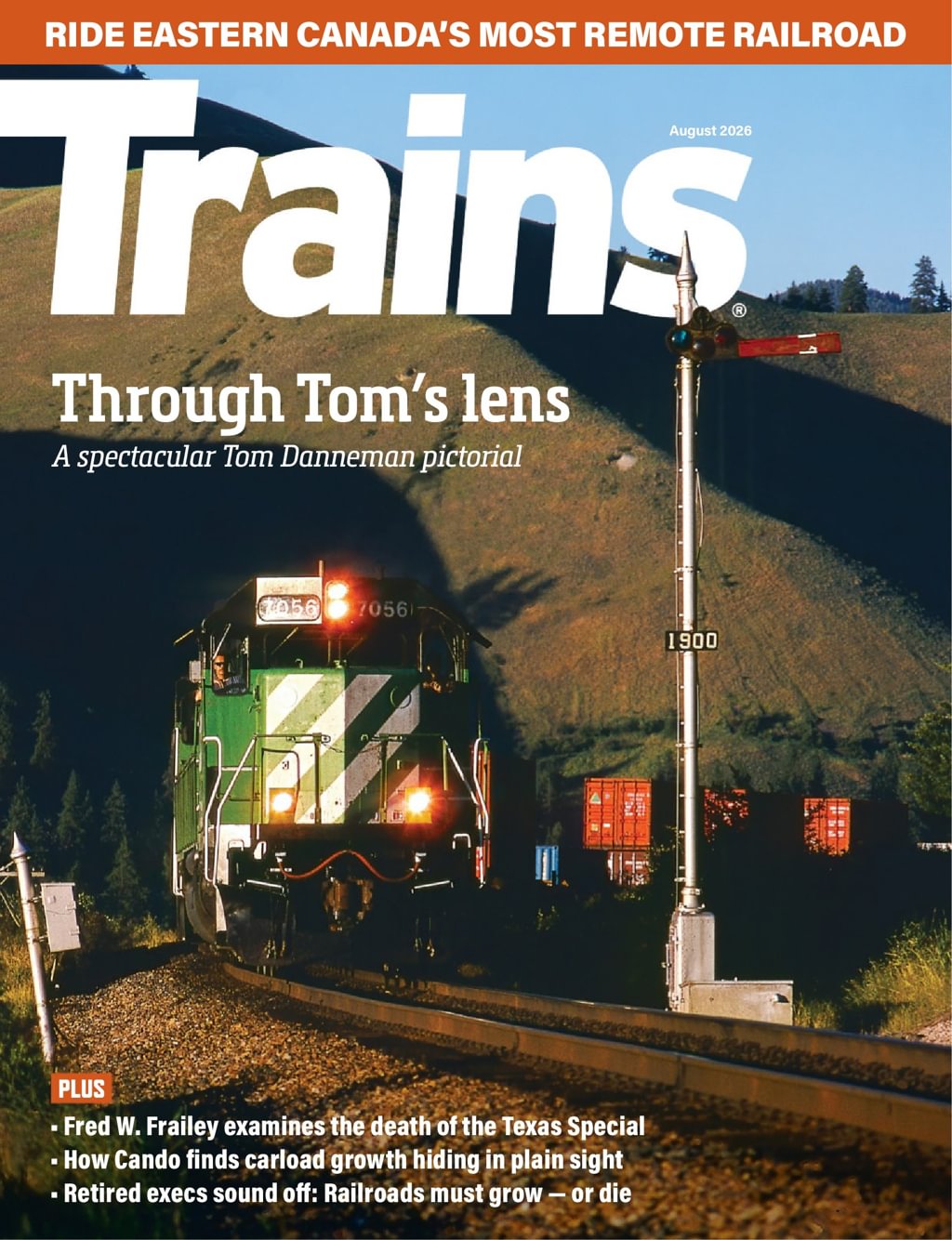 Trains August 01, 2026 Issue Cover