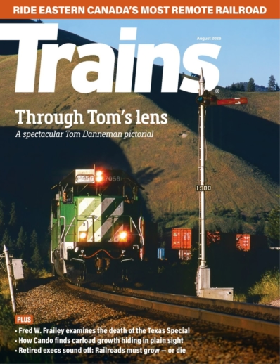 Trains August 01, 2026 Issue Cover